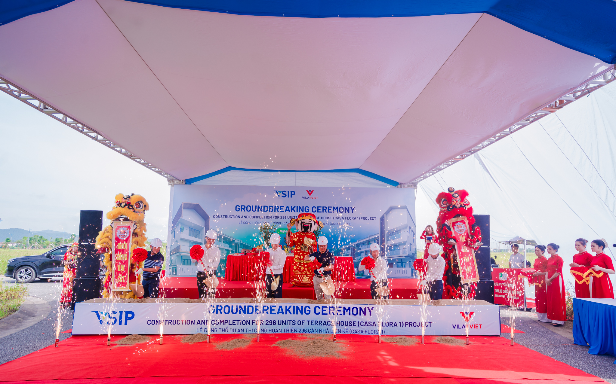 Dự án đánh dấu bước tiến mới trong mối quan hệ hợp tác bền vững giữa Vilai Việt và VSIP Việt Nam.